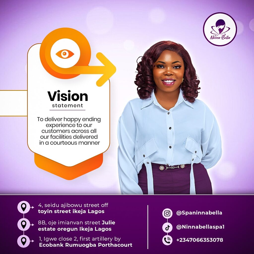 Our Vision - Ninnabella Spa