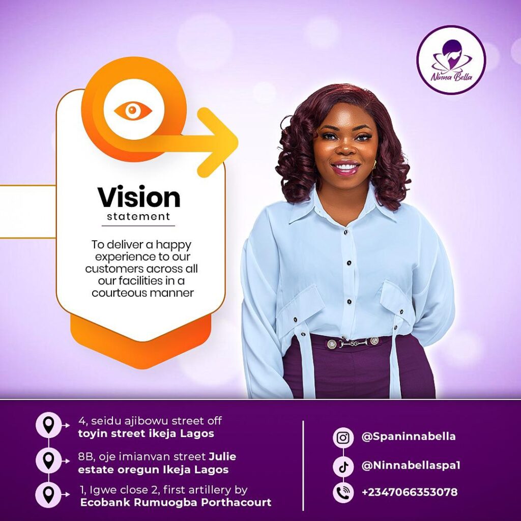 Our Vision - Ninnabella Spa