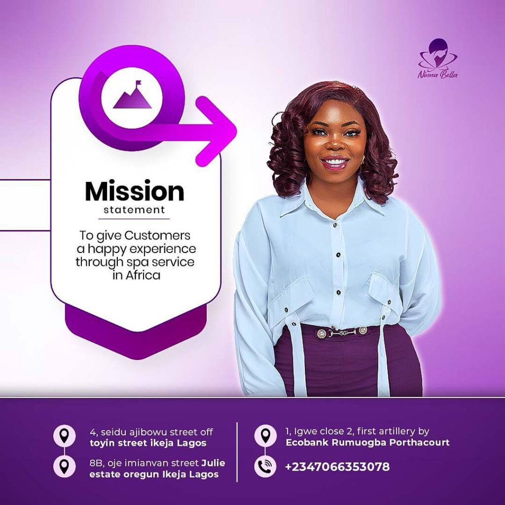 Ninna Bella SPA - Mission Statement
